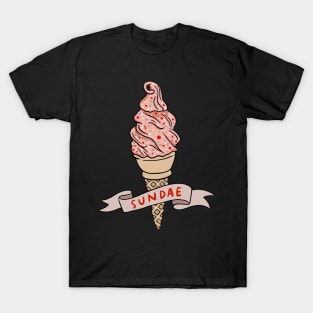 Ice Cream - Sunday Mood T-Shirt